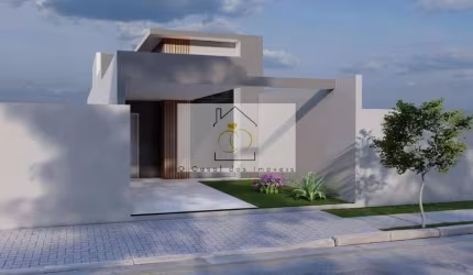 Oportunidade de casa em construção - Entrada Facilitada no Jardim Coliseu!