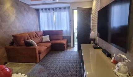 SOBRADO À VENDA EM CONDOMÍNIO FECHADO - 70,00 m² - 2 DORMITÓRIOS - 1 SUÍTE - CHURRASQUEIRA -  VAGA.