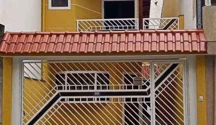 Sobrado à venda com 124m², 3 quartos (1 suíte) e duas vagas - Continental II - Guarulhos/SP