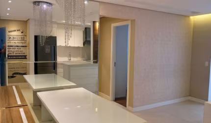 Apartamento 61 m² todo decorado, com 2 dormitórios, sendo 1 suíte. Ao lado do Shopping Internacional