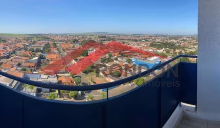 Apartamento 52 m² andar alto, 2 dormitórios 1 vaga. Cidade de Leme  / SP