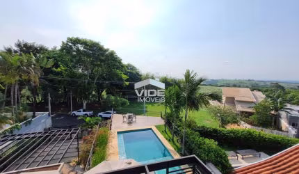 Casa em Condomínio à Venda em Campinas-SP, 4 Quartos, 2 Suítes, 3 Salas, 5 Banheiros, 4 Vagas, 320m² - Loteamento Caminhos de São Conrado (Sousas)