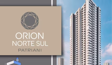 ORION Norte Sul | 3 suítes | 2 vagas