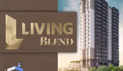 LIVING BLEND |  2 e 3 Dormit. | A PARTIR DE R$694.023,00