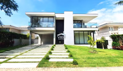 CASA ALTO PADRÃO À VENDA OU PARA ALUGAR | ALPHAVILLE CAMPINAS | 4 SUIÍTES COM CLOSET