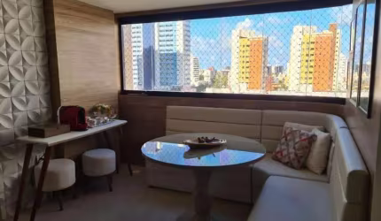 Apartamento com 3 quartos e TODO PROJETADO no bairro Jardim Oceania