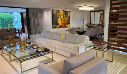 Casa com 4 suítes no condomínio ALPHAVILLE bairro dos Estados - 420m²