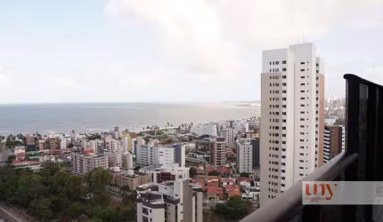 Cobertura Mobiliada, Vista Mar, Vizinha ao Parque Paraiba.