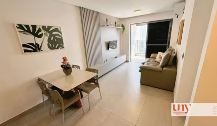 Apartamento mobiliado com 2 quartos próximo do mar no bairro Jardim Oceania
