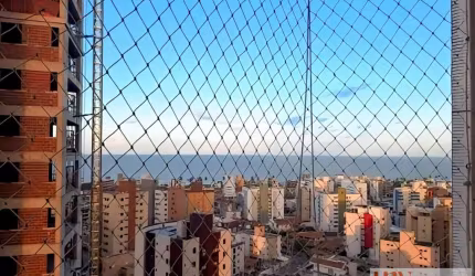 Apartamento com vista para o mar em andar alto com 3 quartos no Jardim Oceania