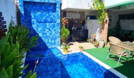 Casa com 3 quartos e área de lazer em Ponta de Campina