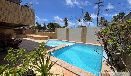 Apartamento com 3 suítes e vista para o mar no Cabo Branco