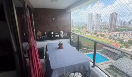 Apartamento com 3 quartos, móveis projetados e vista definitiva no bairro dos Estados