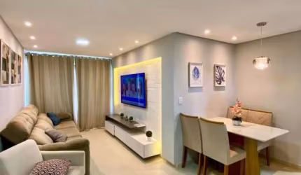 Apartamento porteira fechada com 86,80 m² e 3 quartos no bairro dos Estados