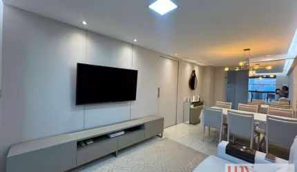 Apartamento com 3 quartos, projetados e vista para o mar no Jardim Oceania