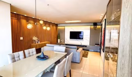 Apartamento com 3 quartos, móveis projetados e vista definitiva no bairro dos Estados