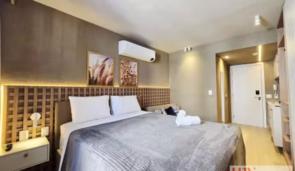 Setai Yacht - Flat mobiliado com 23 m² na beira mar do bairro Cabo Branco