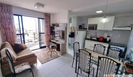 Apartamento para locação todo mobiliado com 2 quartos no bairro de Manaíra