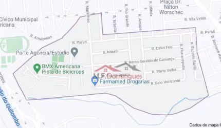 Terreno à venda, 334 m² por R$ 410.000,00 - Werner Plaas - Americana/SP