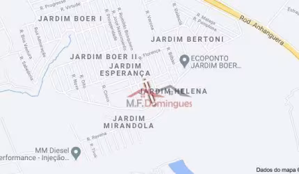 Terreno à venda, 214 m² por R$ 190.000,00 - Jardim Boer II - Americana/SP