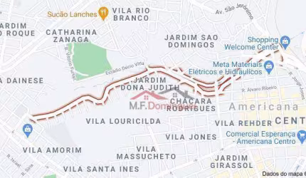 Terreno à venda, 403 m² por R$ 403.200,00 - Jardim Dona Judith - Americana/SP