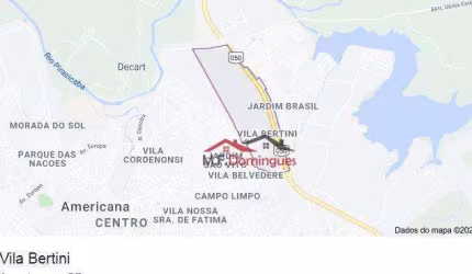 Terreno à venda, 212 m² por R$ 226.000,00 - Vila Bertini - Americana/SP