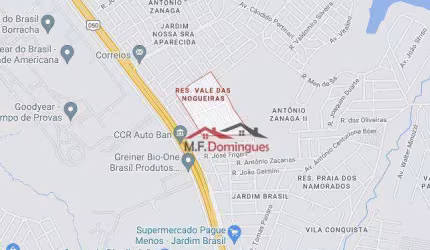 Terreno à venda, 150 m² por R$ 140.000,00 - Residencial Vale das Nogueiras - Americana/SP