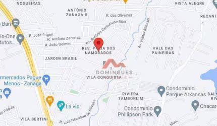 Terreno à venda, 500 m² por R$ 350.000 - Residencial Praia dos Namorados - Americana/SP