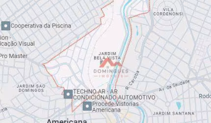 Terreno para alugar, 1094 m² por R$ 3.248/mês - Jardim Bela Vista - Americana/SP