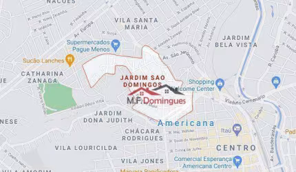 Terreno à venda, 230 m² por R$ 180.000,00 - Vila Santa Maria - Americana/SP