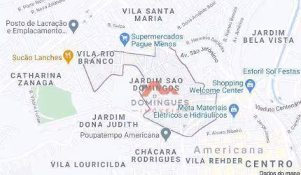Terreno para alugar, 387 m² por R$ 1.000/mês - Jardim São Domingos - Americana/SP