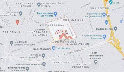 Casa com 2 dormitórios à venda por R$ 424.000,00 - Jardim São Vito - Americana/SP