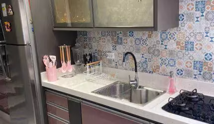 Cobertura com 3 dormitórios à venda, 116 m² por R$ 590.000,00 - Parque São Vicente - Mauá/SP