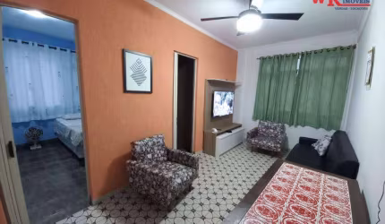 Apartamento com 2 dormitórios à venda, 56 m² por R$ 265.000,00 - Boqueirão - Praia Grande/SP