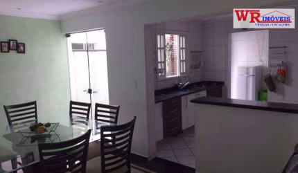 Sobrado residencial à venda, Jardim Pilar, Santo André.