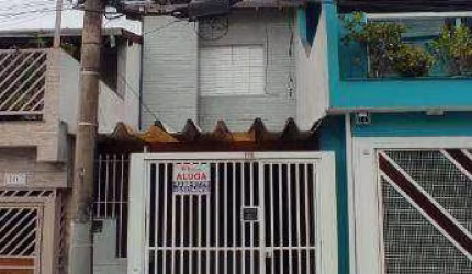 Sobrado com 2 dormitórios para alugar, 99 m² por R$ 2.436,93/mês - Vila Euclides - São Bernardo do Campo/SP