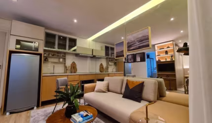 Studio Dormitório conjugado, sem Vaga. Área útil: 40,00 m² . décimo andar.