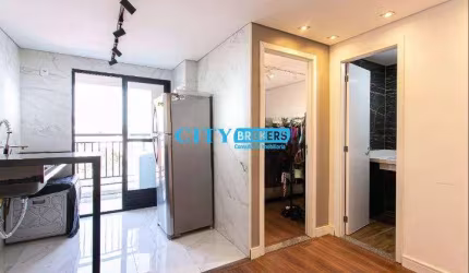 Apartamento com 1 quarto à venda na Rua Filipe Galvão, --, Vila Guilhermina, São Paulo por R$ 220.000