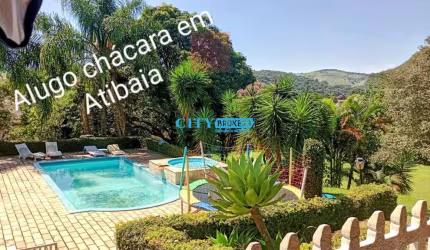 Chácara / sítio com 5 quartos para alugar na Carlos Affonso Nicoliello, --, Jardim Maracanã, Atibaia por R$ 6.000