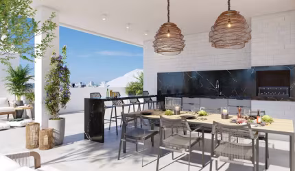 Lindo apartamento garden de 2 quartos com suíte em Ingleses, Florianópolis!