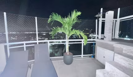 Cobertura duplex na Barra da Tijuca-160m2-3quartos.