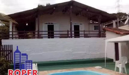 LINDA CASA COM TERRENO DE 1.000 M²/ CASA SEDE/ PISCINA/ ÁREA GOURMET À VENDA NO CRISTAL PARK3, SANTANA DO PARNAIBA