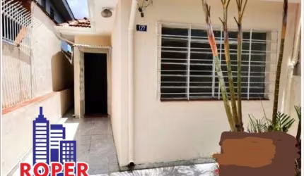 CASA TÉRREA COM 150 M²/1 DORMITÓRIO/1 VAGA  TERRENO 5 X 25M ² À VENDA NA VILA EMA!