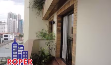 Apartamento de Alto Padrão de 188 m²/4 Suítes/2 Vagas/ Varanda à Venda no Tatuapé, São Paulo.