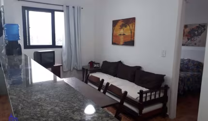 EXCELENTE APARTAMENTO DE 35 M²/1 DORMITÓRIO/1 VAGA À VENDA NA CIDADE OCEAN PRAIA GRANDE