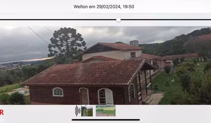 EXCELENTE SITIO COM ESCRITURA REGISTRADA DE 95.000 M² COM 5 CASAS À VENDA BAIRRO CANGUERA, SÃO ROQUE
