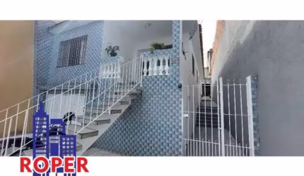 EXCELENTE CASA COM 150 M² COM TERRENO DE 8 X 27 M² COM CASA E EDICULA À VENDA NA VILA INDUSTRIAL, SÃO PAULO