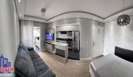 LINDO APARTAMENTO ANDAR ALTO COM 62 M²/2 DORMITÓRIOS/VARANDA GOURMET/2 VAGAS À VENDA NA VILA EMA