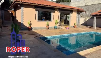 EXCELENTE CHÁCARA COM ESCRITURA E ACEITA FINANCIAMENTO DE 1.380 M²/ CASA SEDE/PISCINA/ESPAÇO GOURMET À VENDA EM MAIRIPORÃ