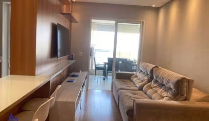 LINDO APARTAMENTO MOBILIADO COM 92 M²/3 DORMITÓRIOS/2 VAGAS À VENDA NO TATUAPÉ